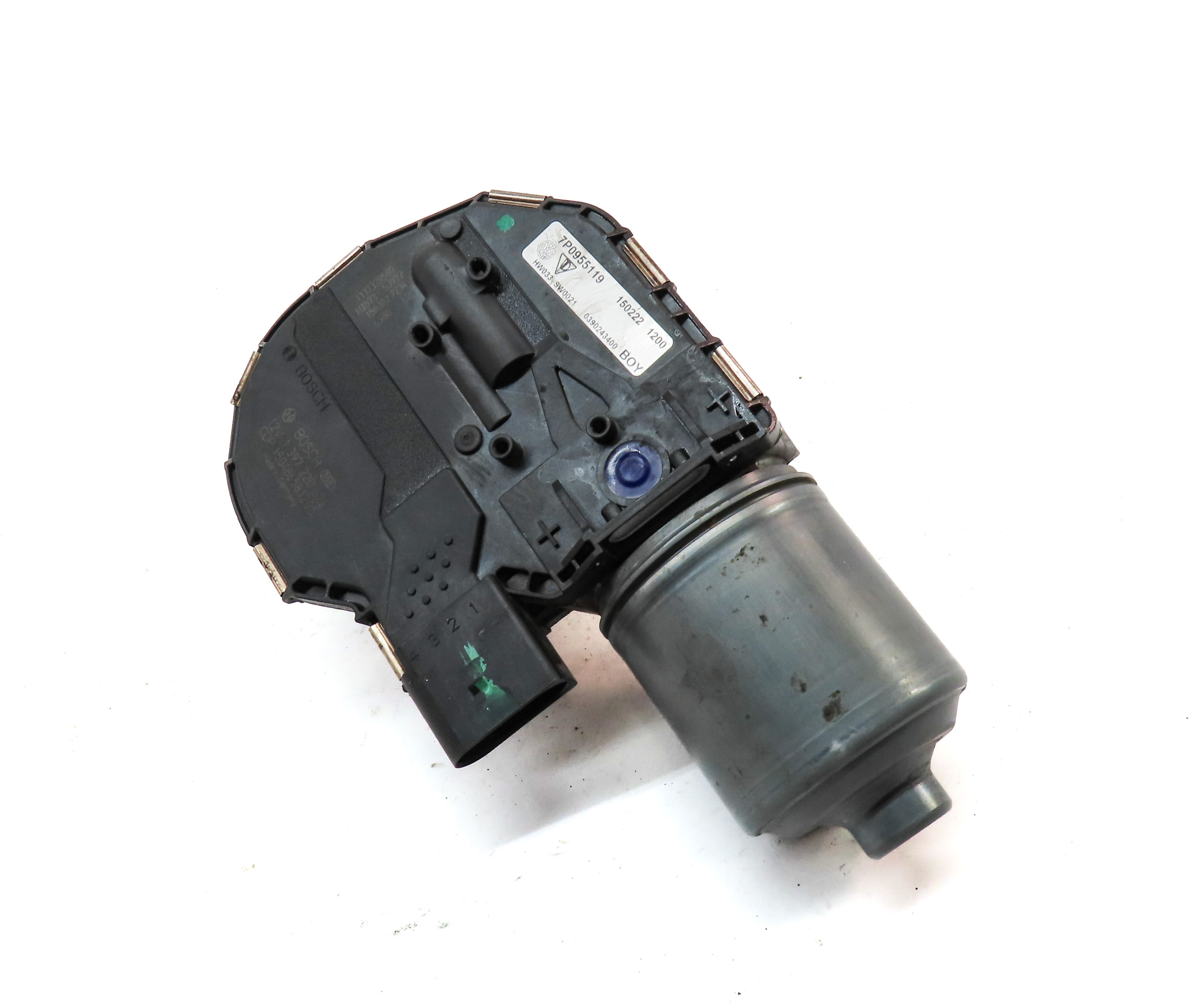 2011-2018 PORSCHE CAYENNE (958) FRONT WINDSHIELD WIPER MOTOR — exact item pictured
